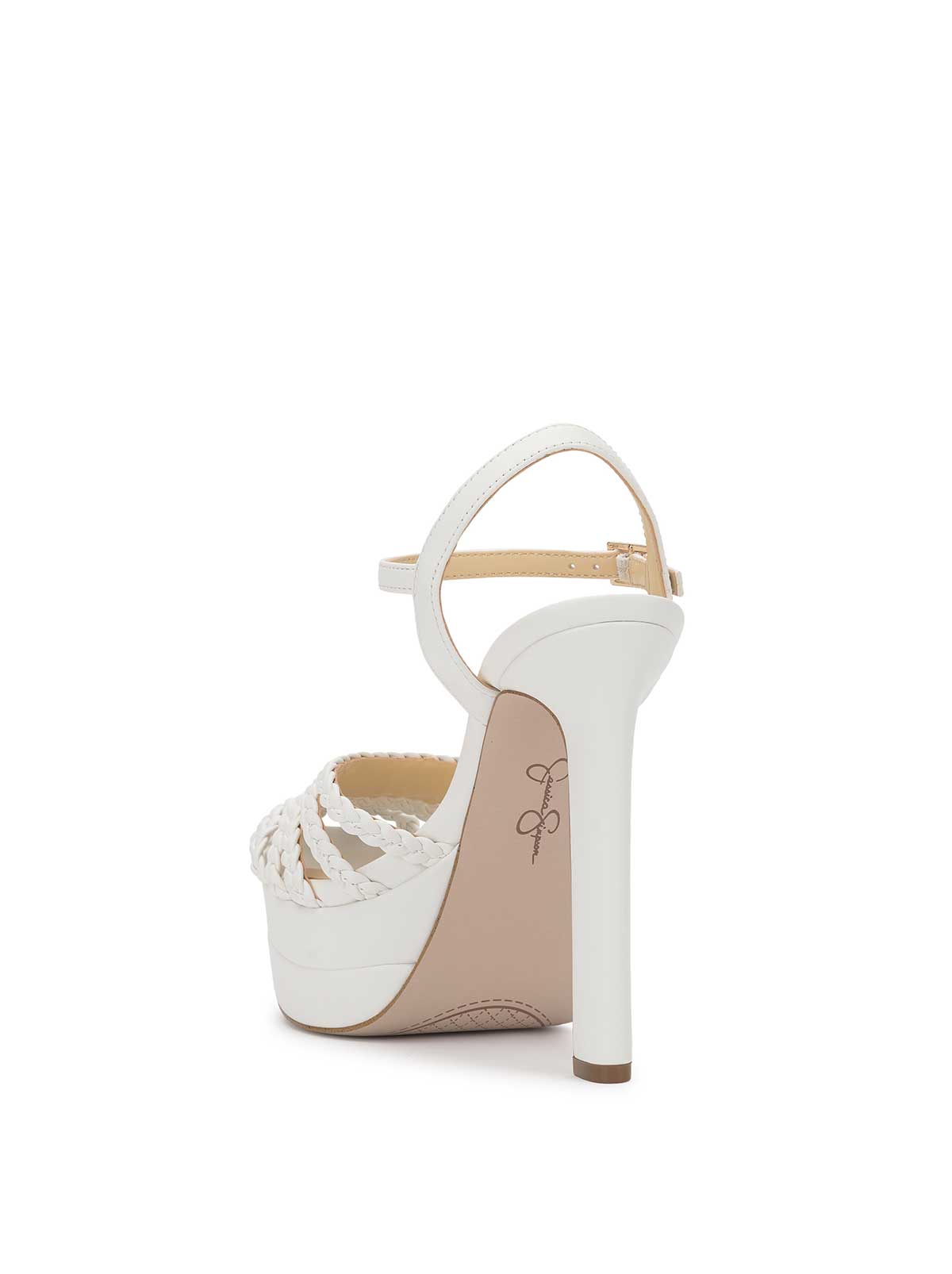 Jessica Simpson Women Inaia Platform Sandal in Bright White