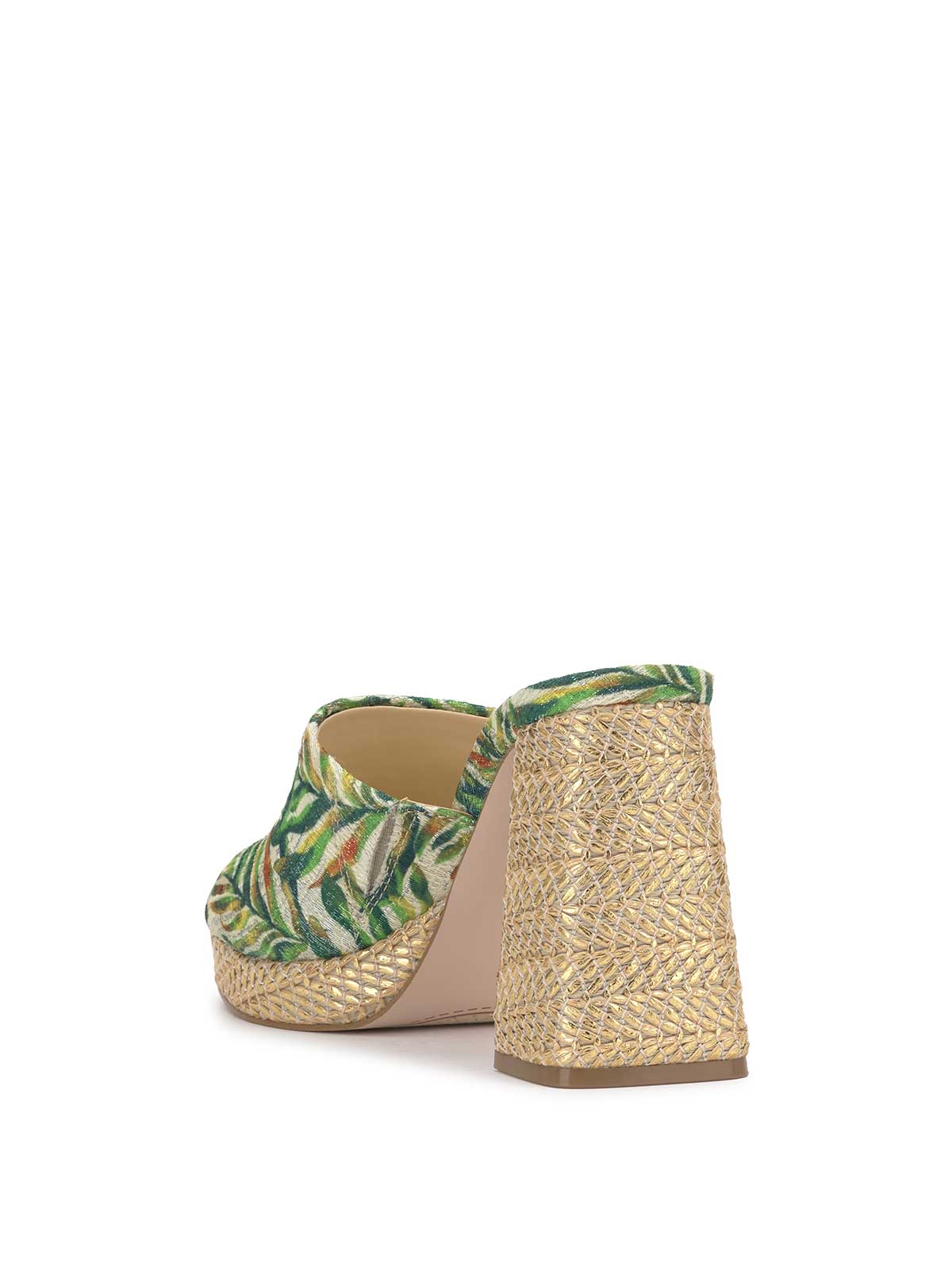 Jessica Simpson Women Kameena Mule Platform in Green Jungle