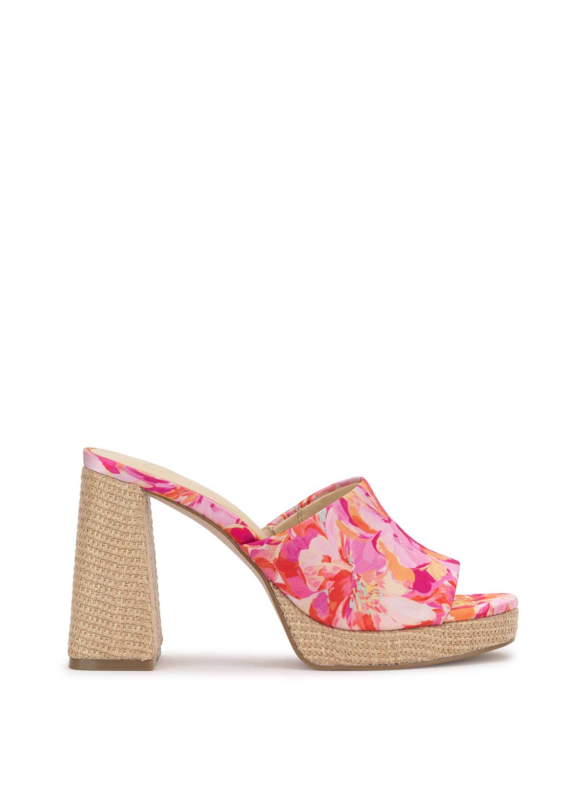 Jessica Simpson Women Kameena Mule Platform in Pink Floral