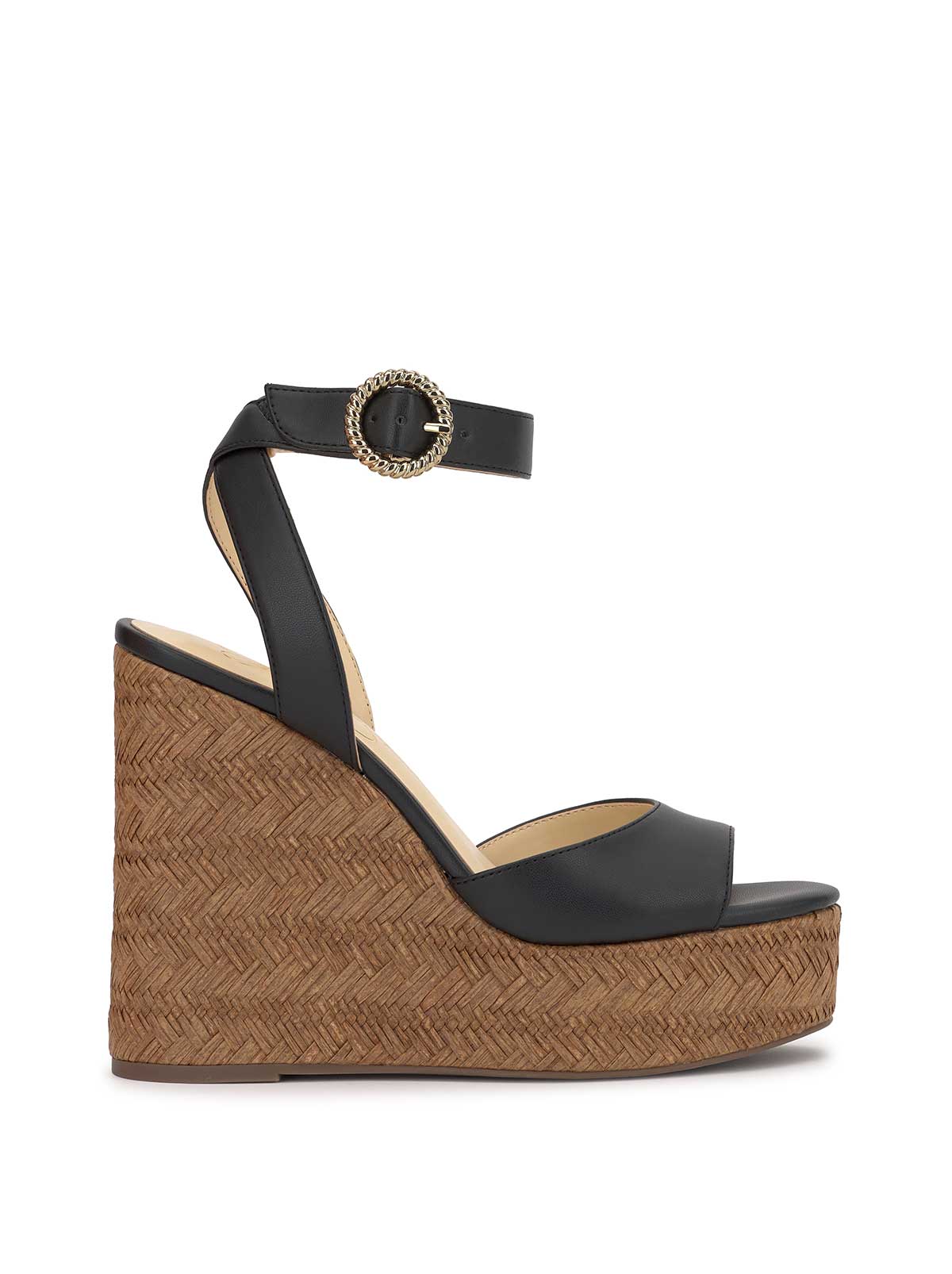 Jessica Simpson Women Kamindi Espadrille Wedge in Black