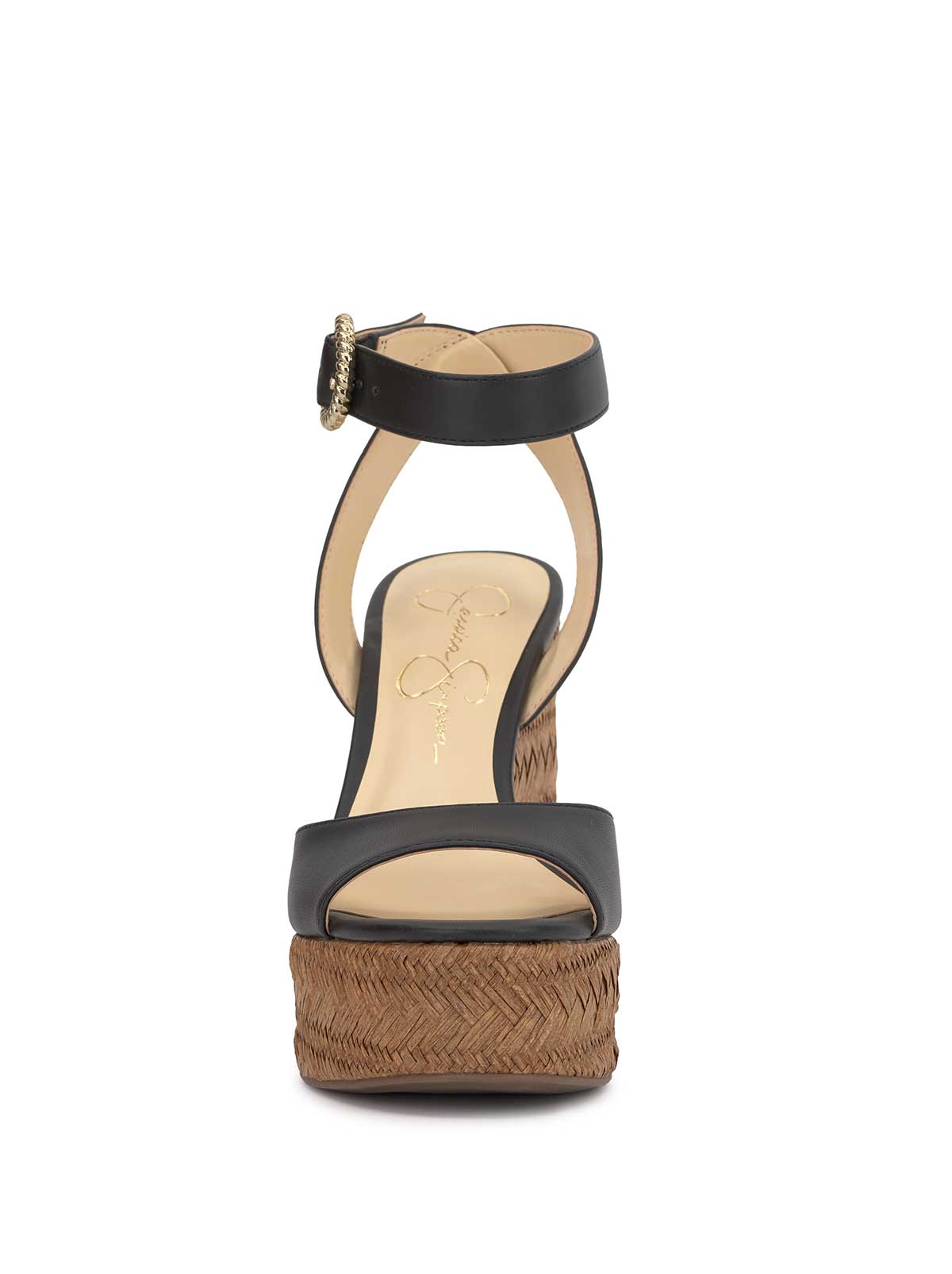 Jessica Simpson Women Kamindi Espadrille Wedge in Black