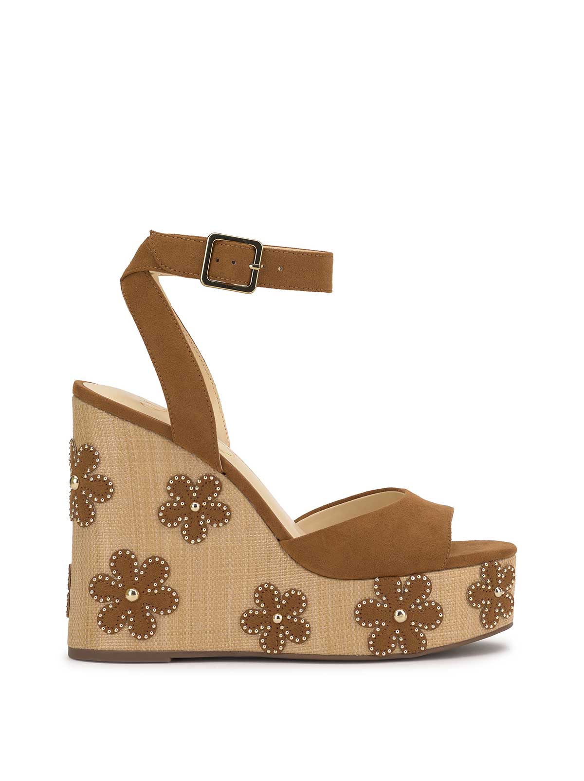Jessica Simpson Women Kamindi Espadrille Wedge in Tuscan Tan