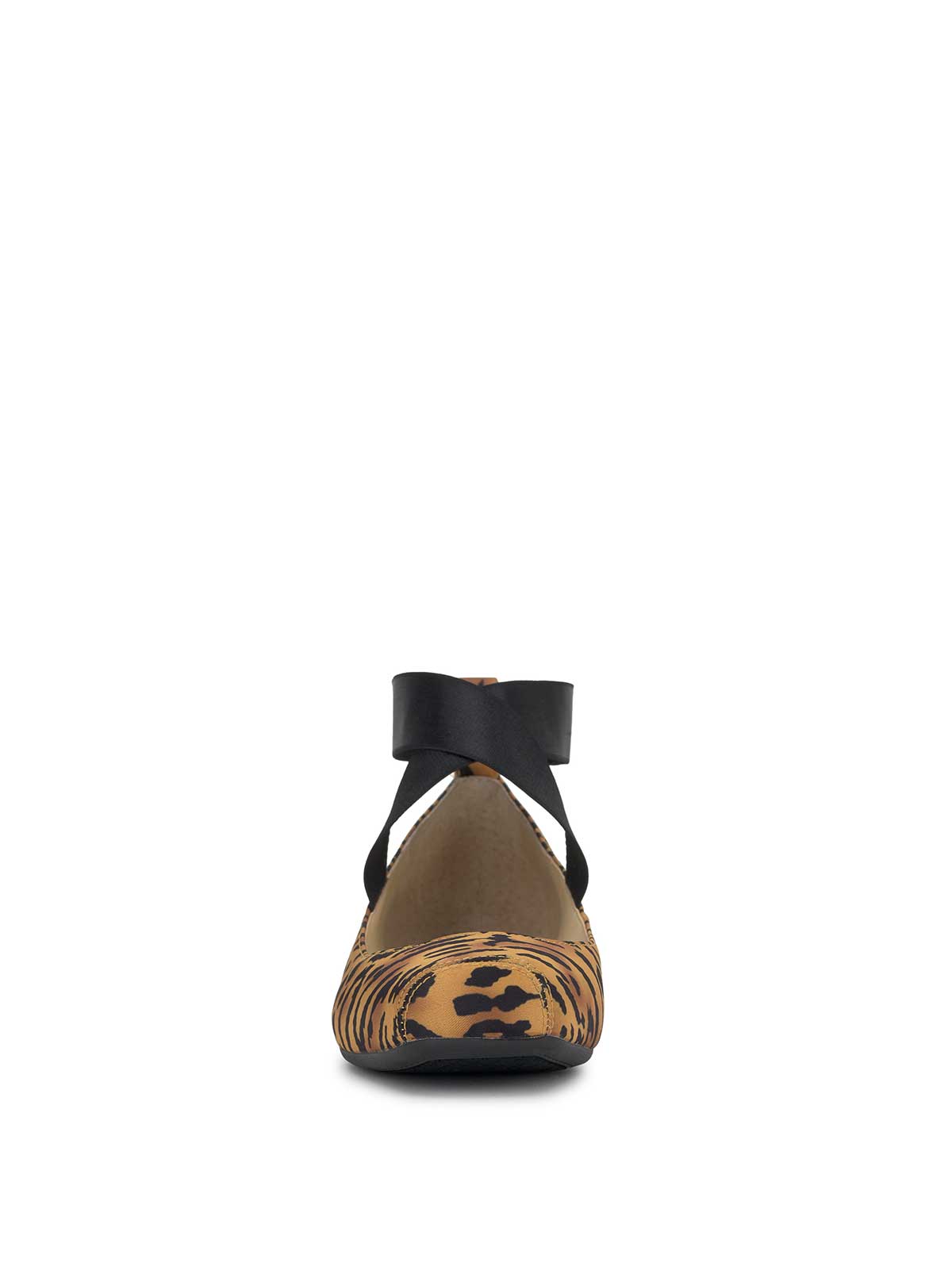 Jessica Simpson Women Mandalaye Ballet Flat in Tiger Print