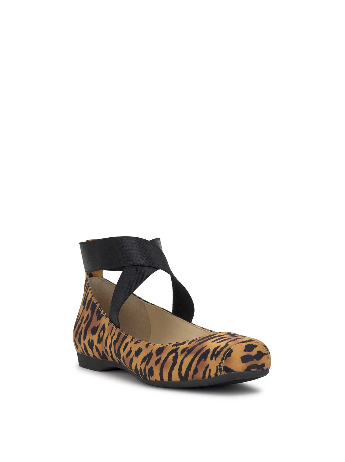 Jessica Simpson Women Mandalaye Ballet Flat in Tiger Print