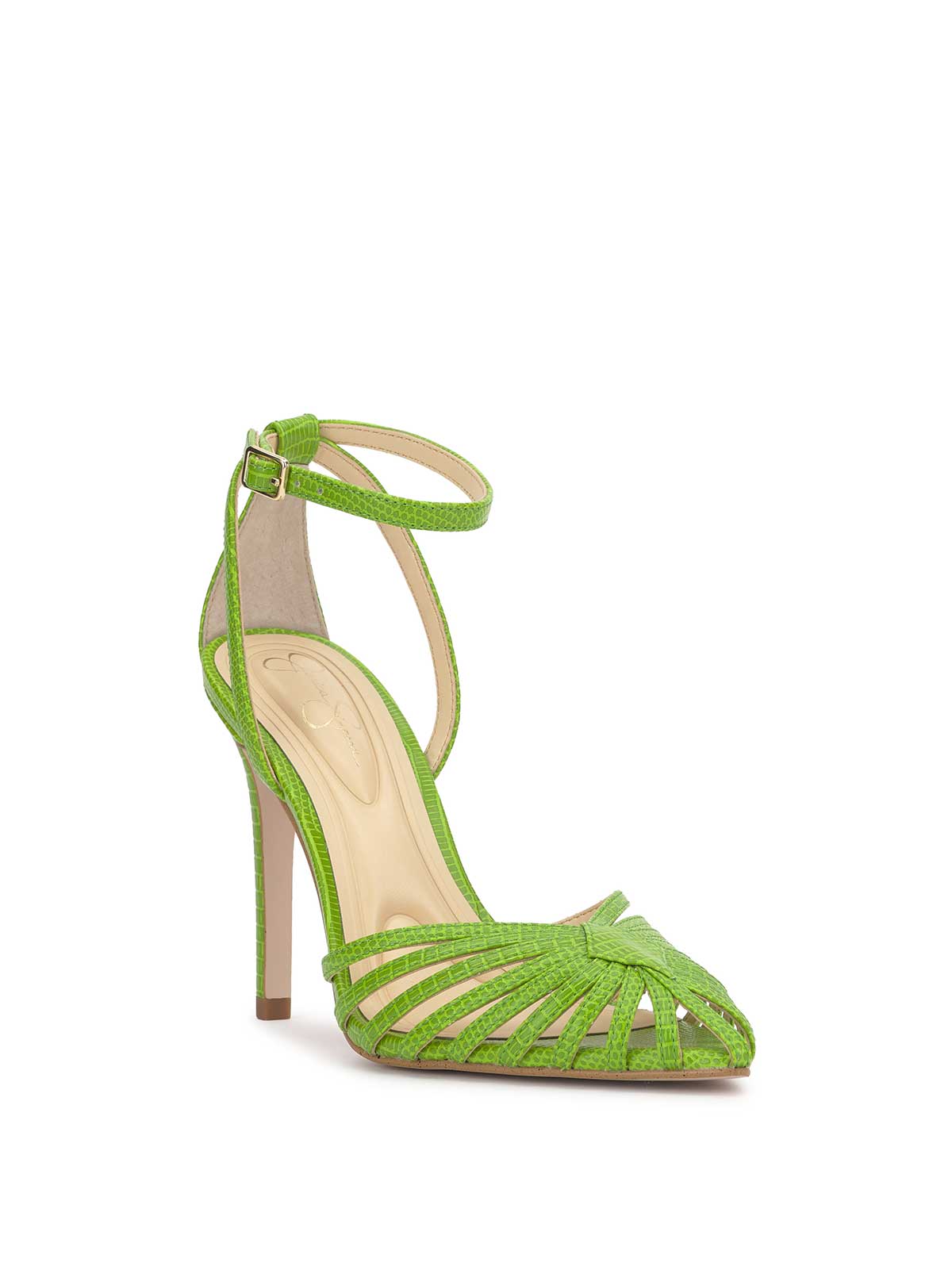 Jessica Simpson Women Paveri Pump in Lizard Green