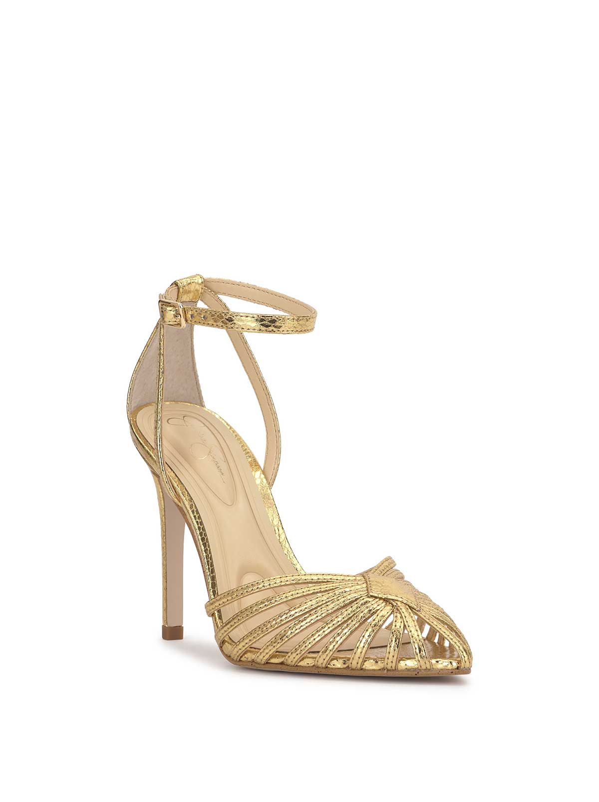 Jessica Simpson Women Paveri Pump in Gold