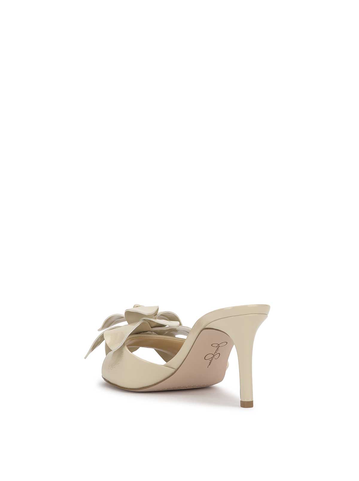 Jessica Simpson Women Percia Slip On Heel in Soft Ivory