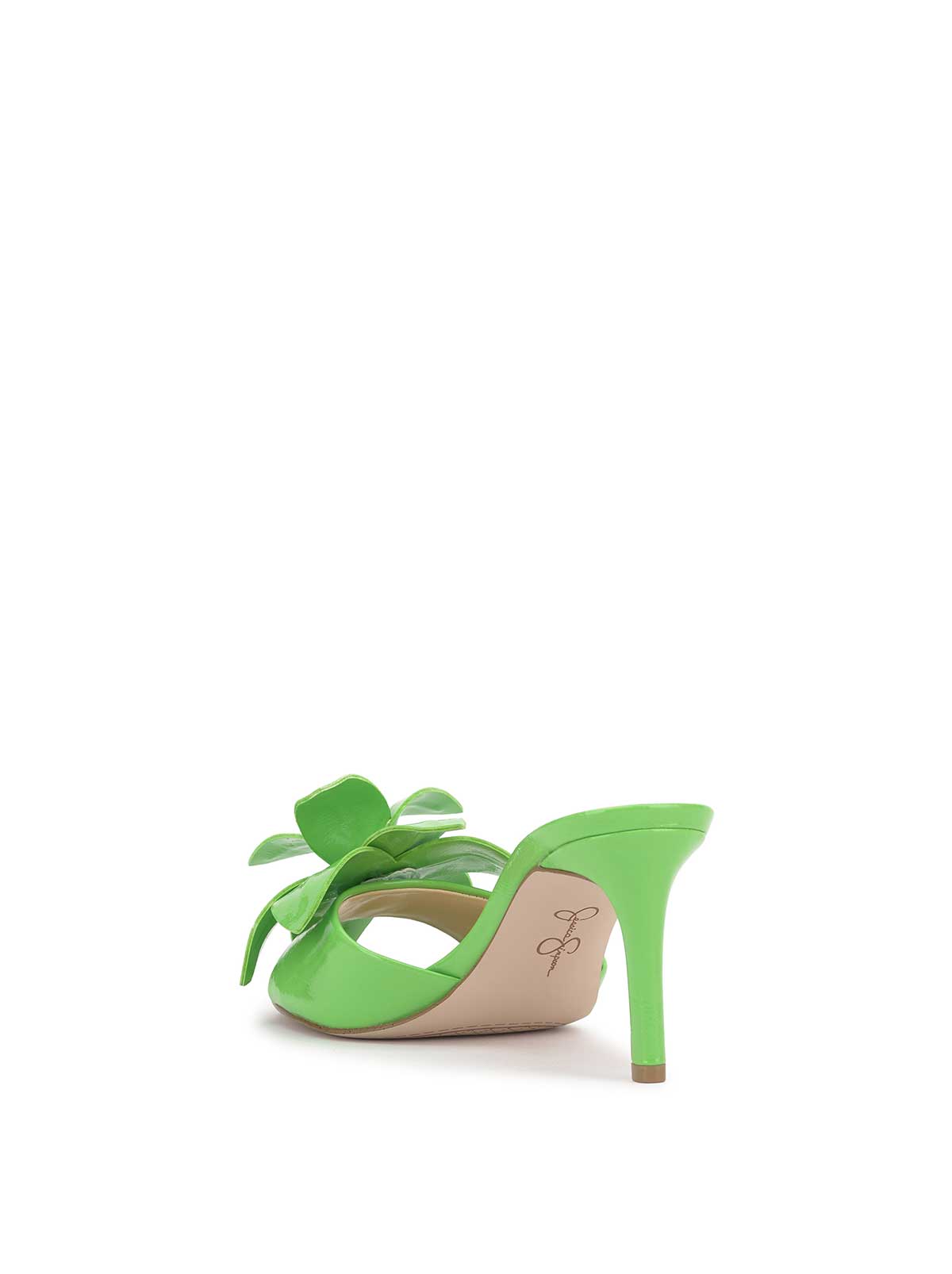 Jessica Simpson Women Percia Slip On Heel in Bright Green