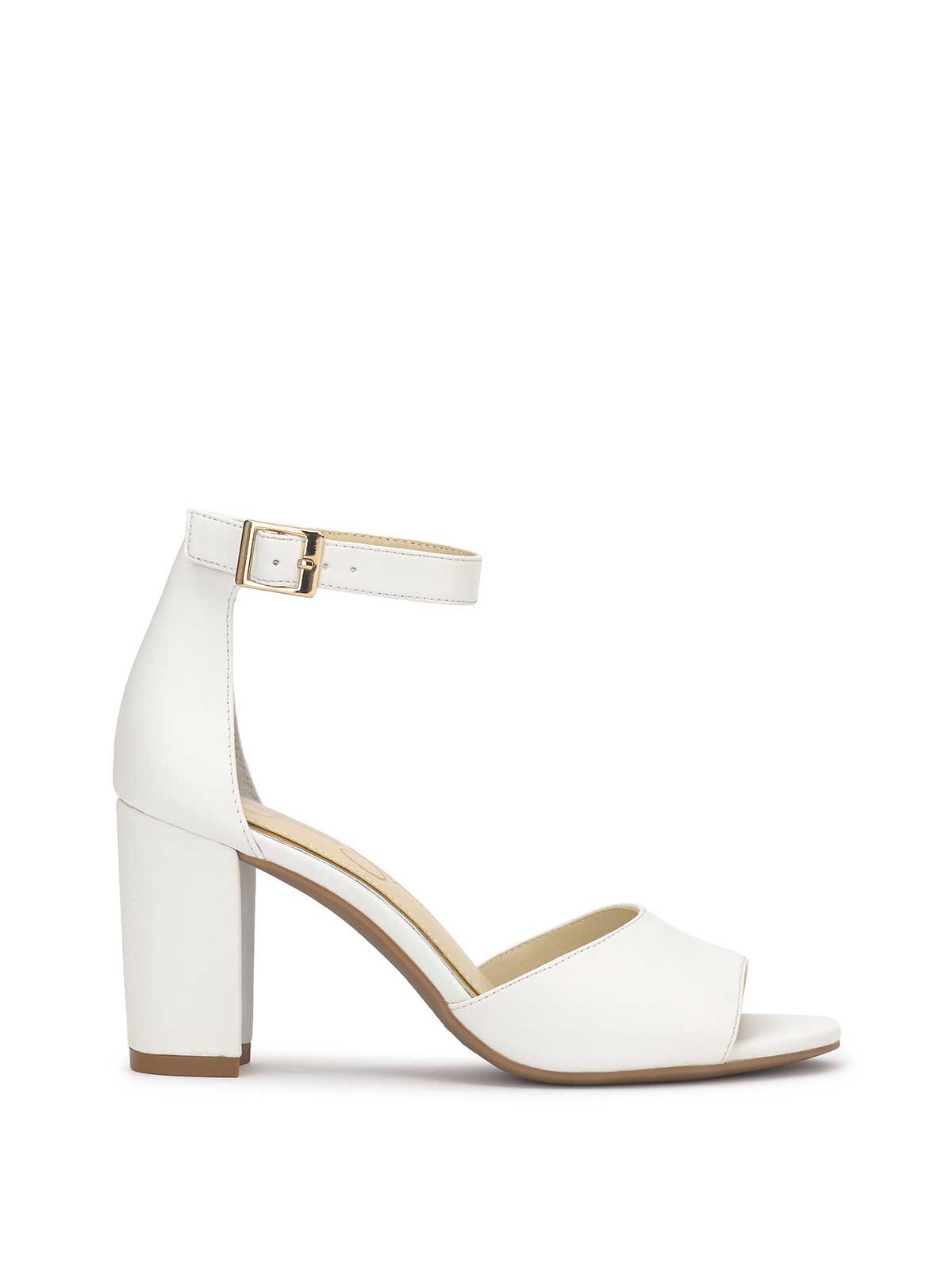 Jessica Simpson Women Sherron Sandal in Bright White