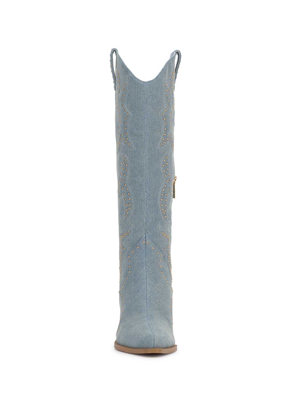 Jessica Simpson Women Zaikes Western Boot in Denim