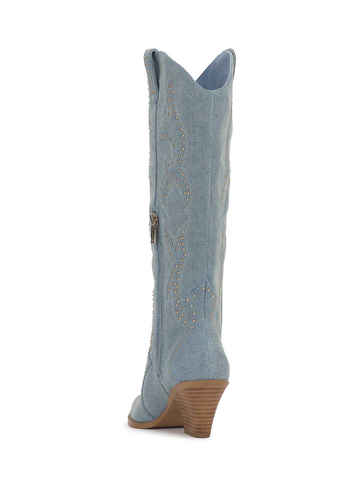 Jessica Simpson Women Zaikes Western Boot in Denim