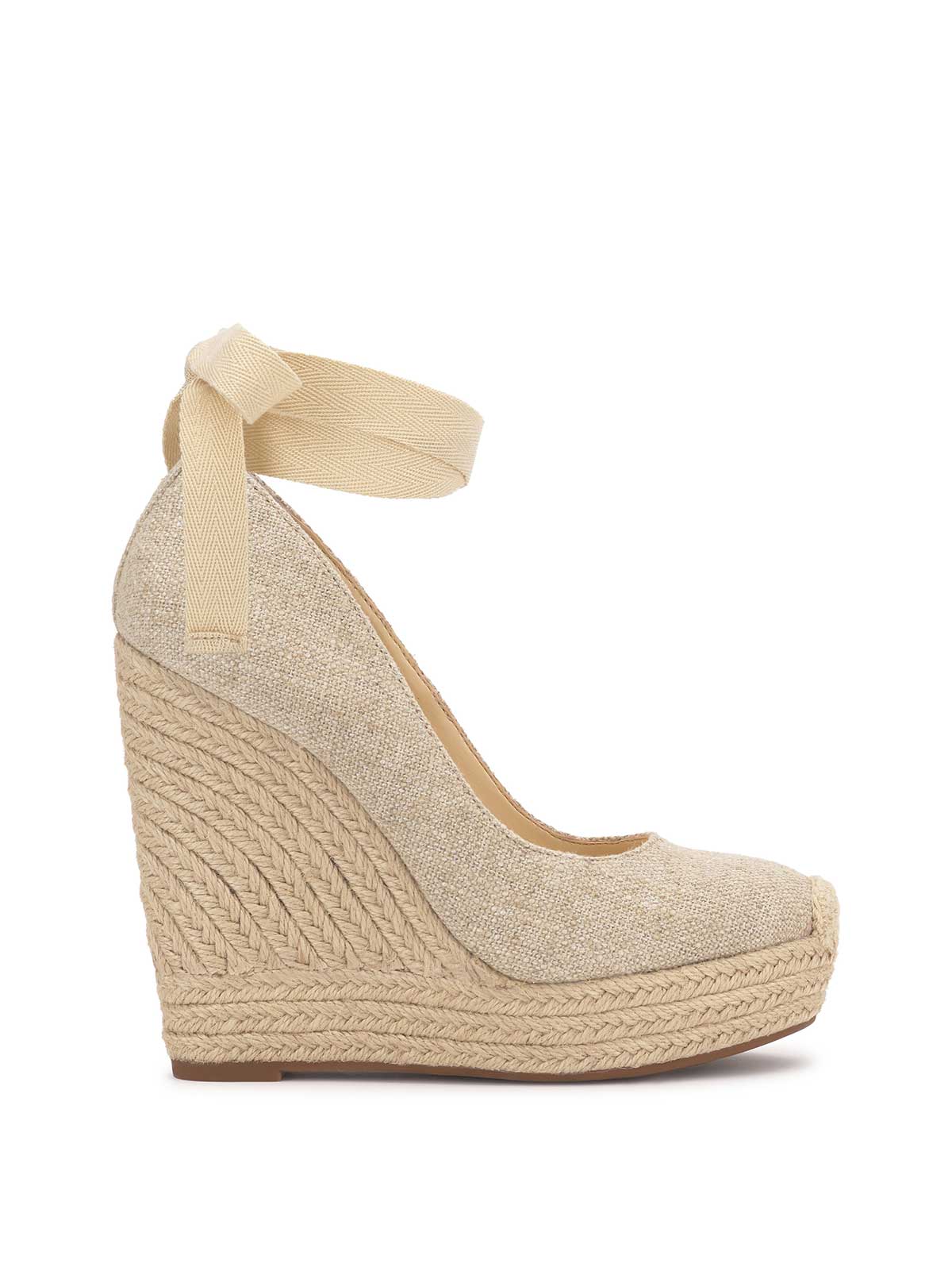 Jessica Simpson Women Zexie Platform Wedge in Natural