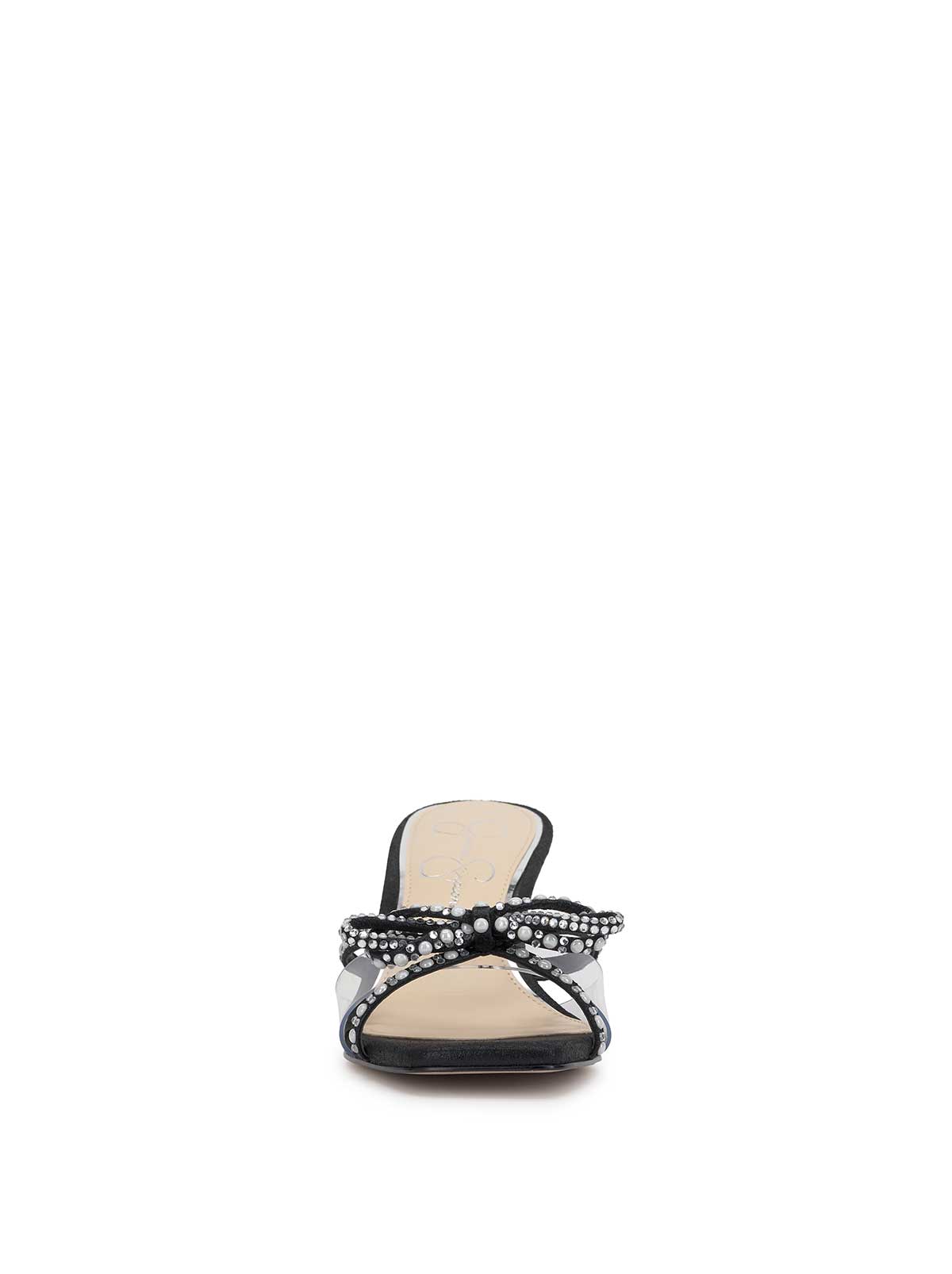 Jessica Simpson Women Cornilia High Heel in Clear Black