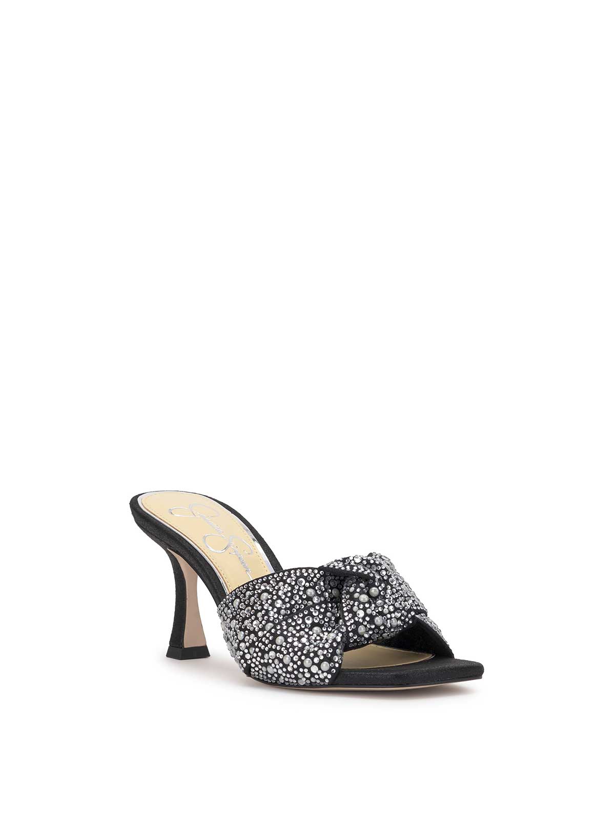 Jessica Simpson Women Evirra High Heel in Black Sparkle