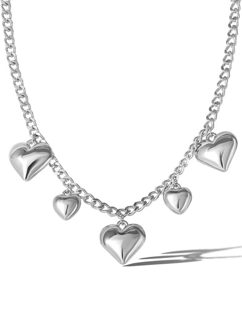 Jessica Simpson Accessories 5 Heart Necklace