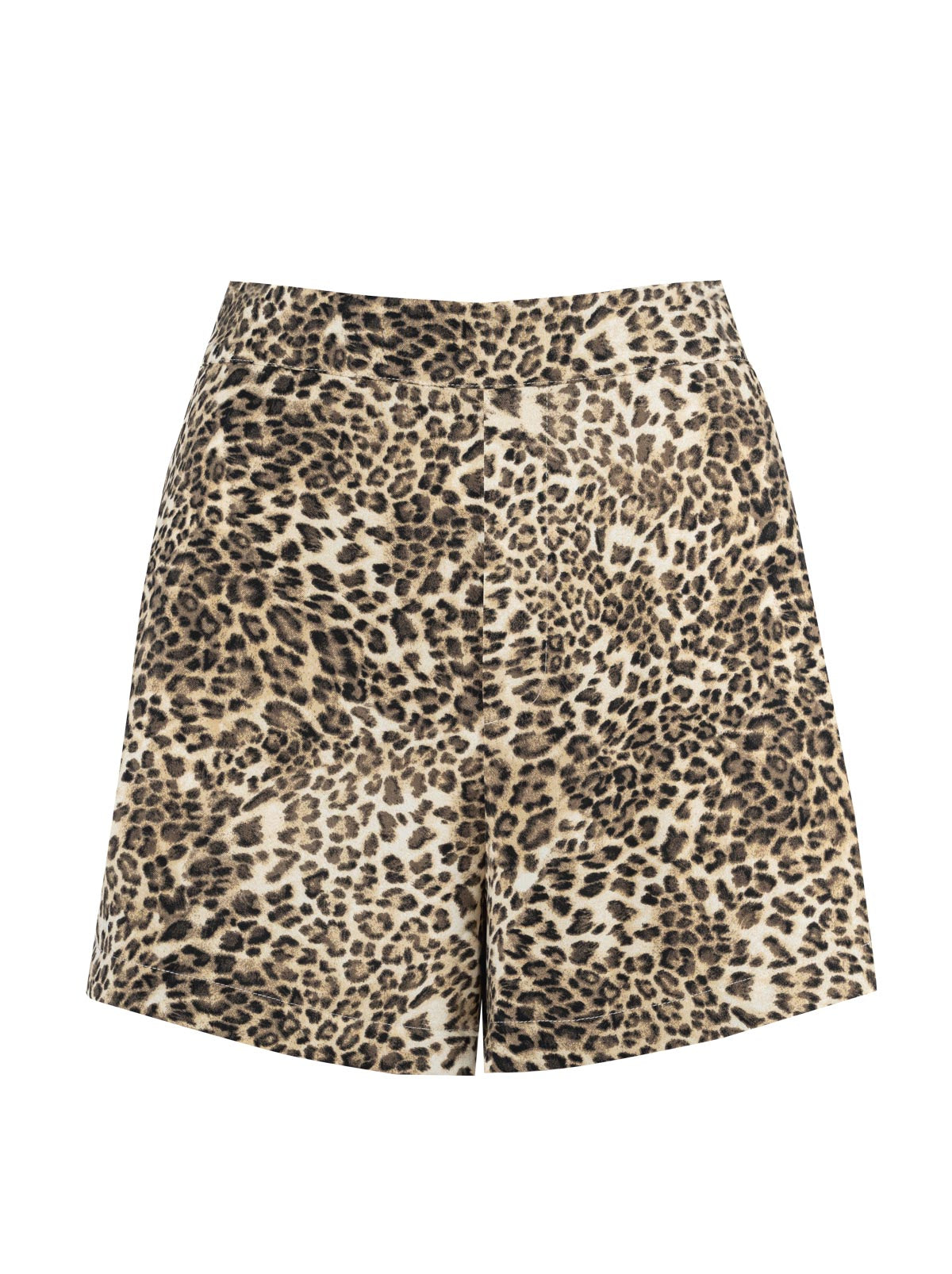 Jessica Simpson Women Jacinda Tailored Short in Vanilla Ice Petite Leopard