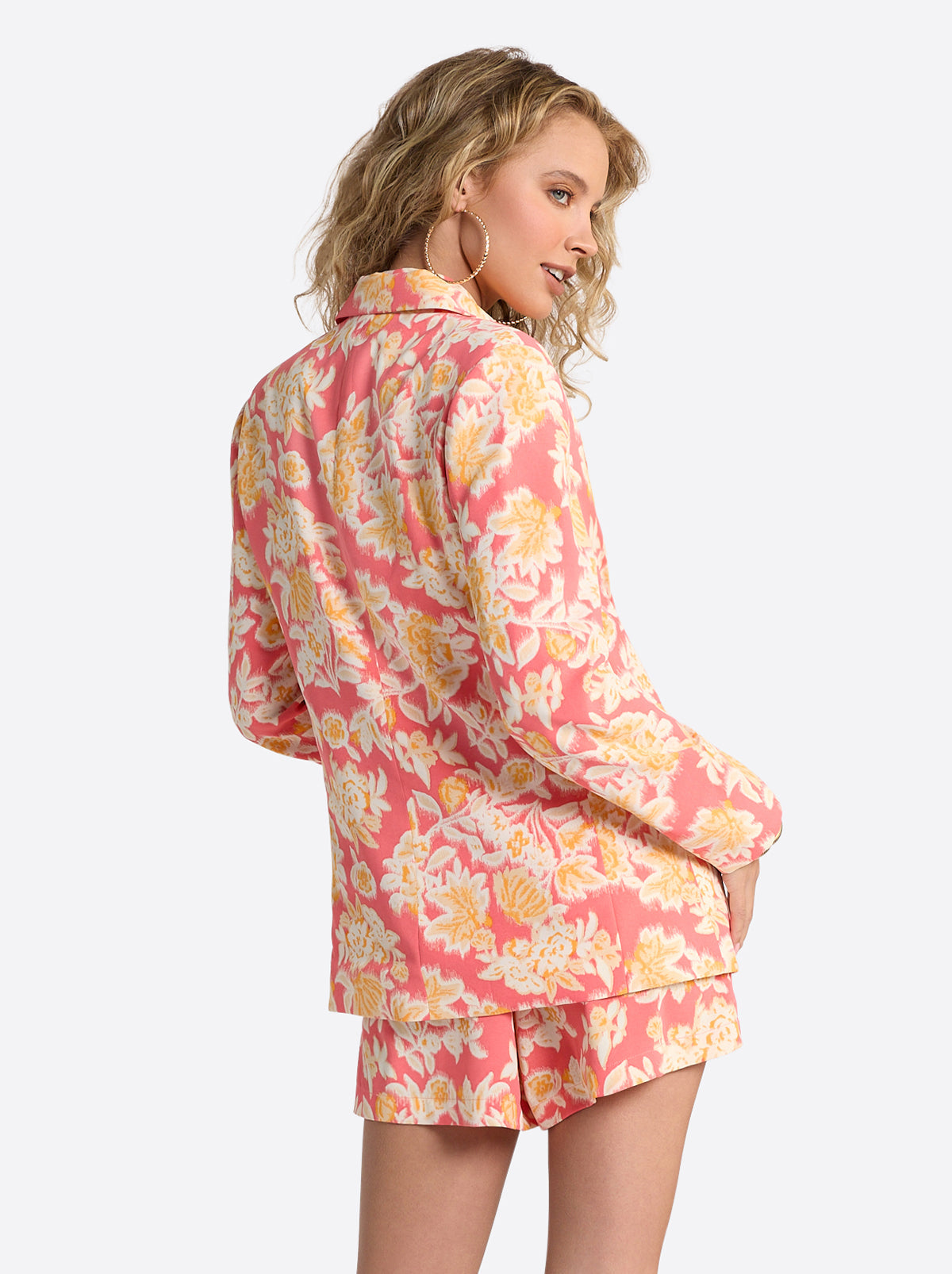 Jessica Simpson Women Kailani Blazer in Dubarry Prairie Clusters