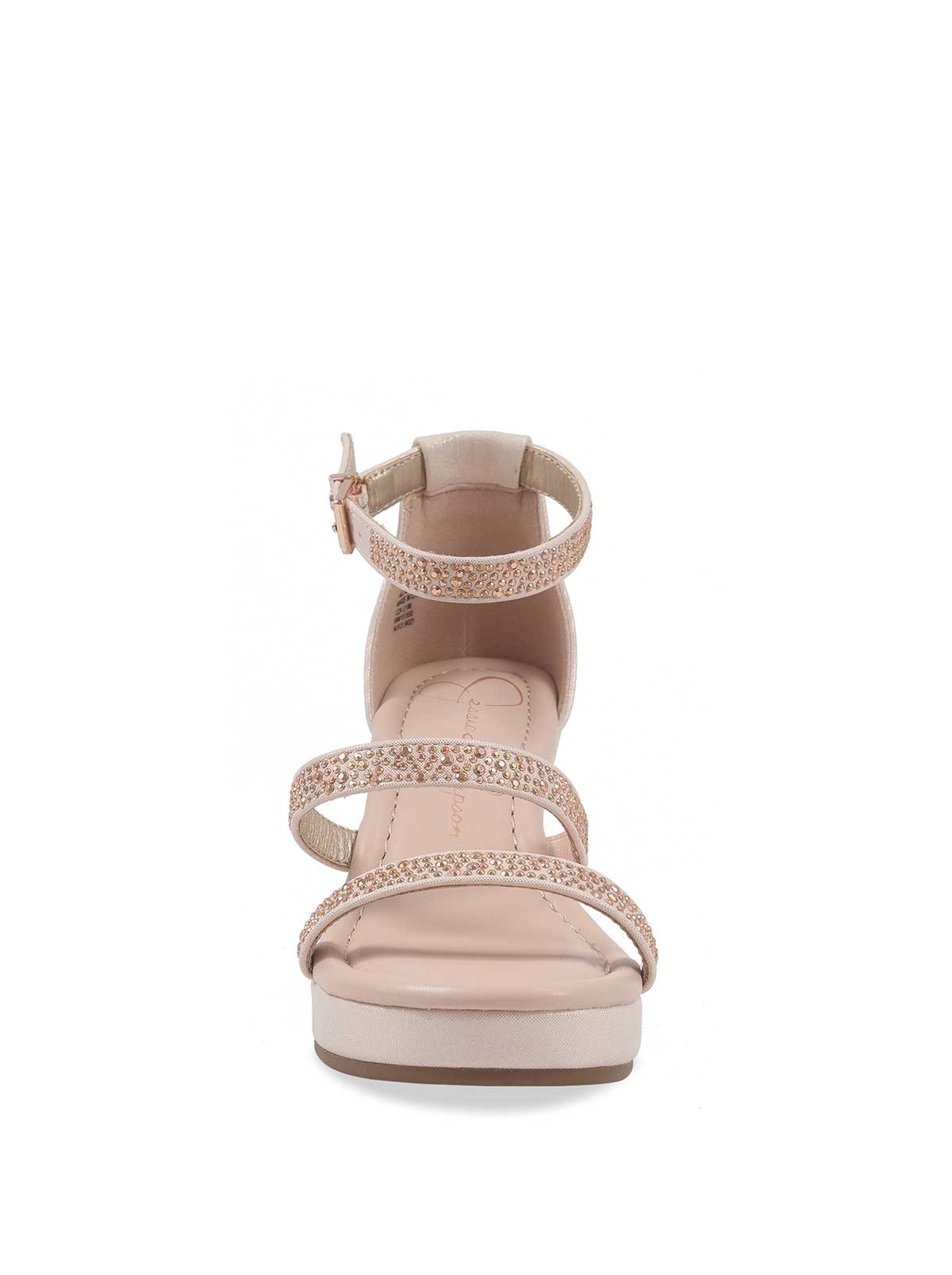 Jessica Simpson Women Little Girls' Asha Karli Wedge in Gold