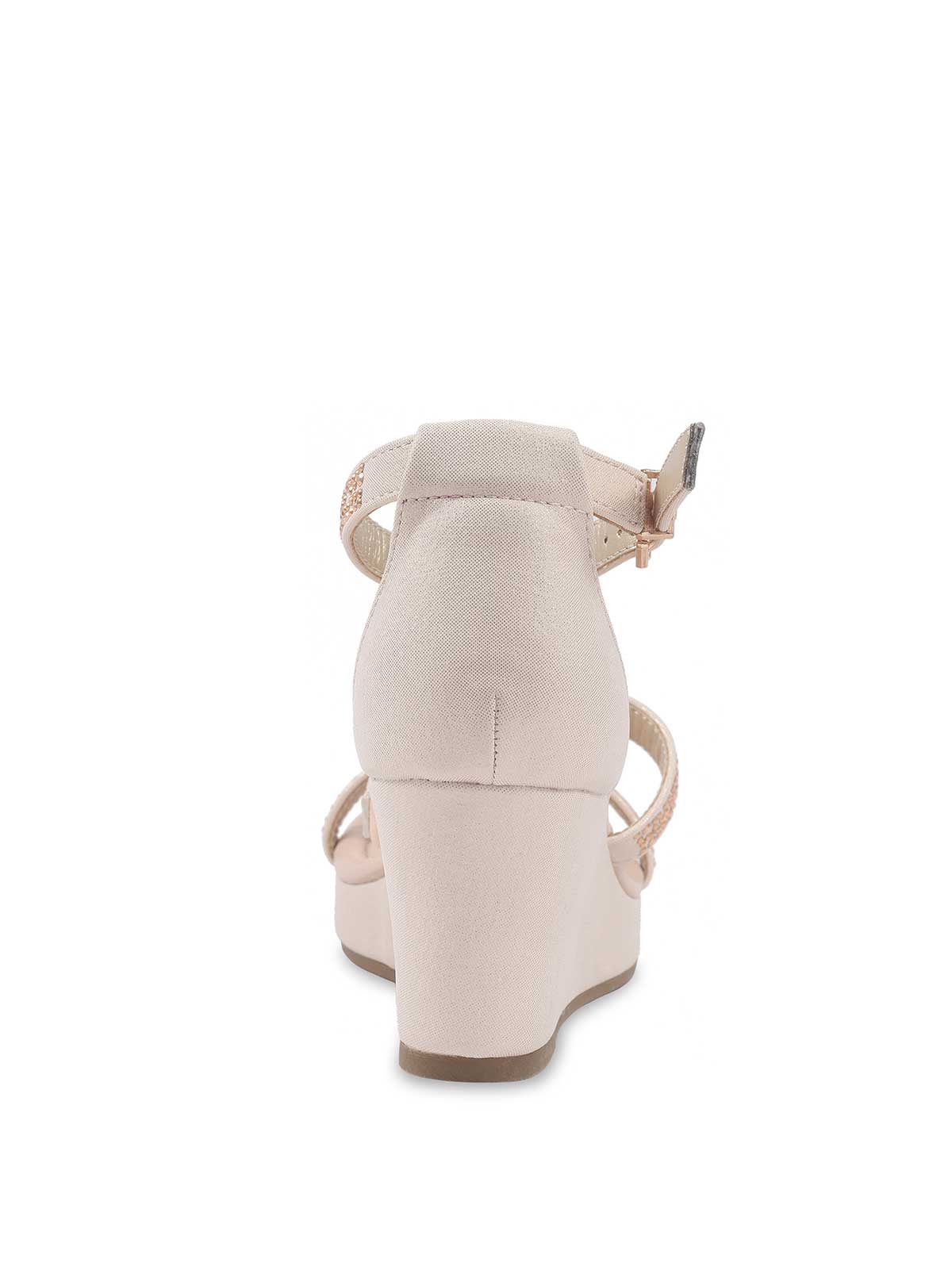Jessica Simpson Women Little Girls' Asha Karli Wedge in Gold