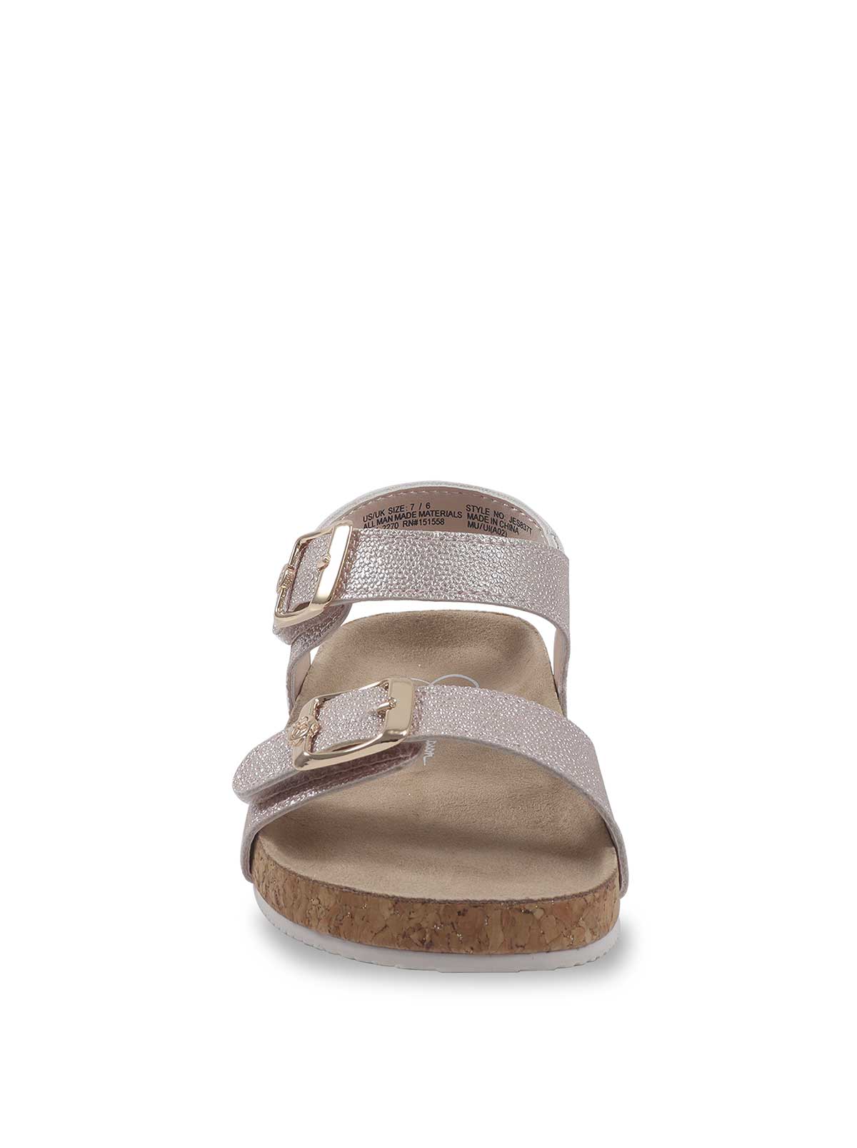 Jessica Simpson Women Toddler Tamara Aida Sandals in Rose Gold