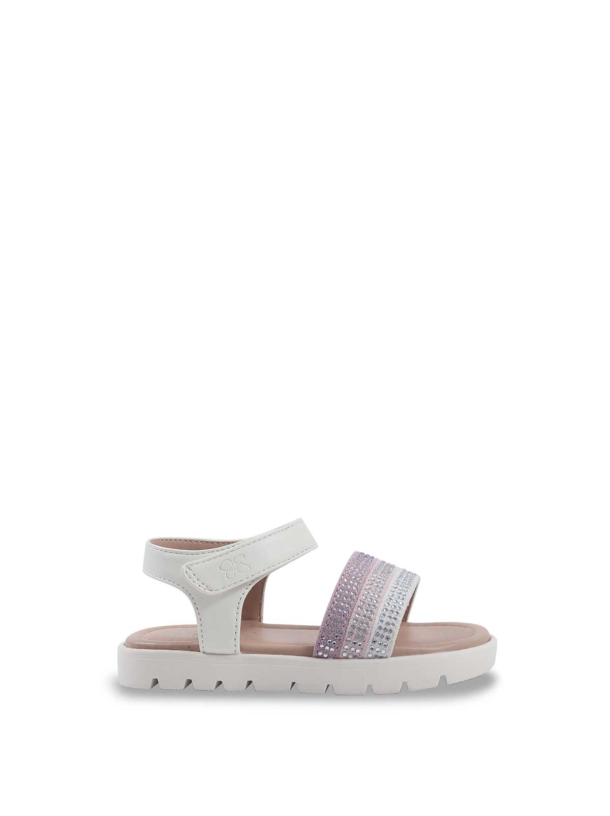 Jessica Simpson Women Toddler Tia Alima Sandals in White