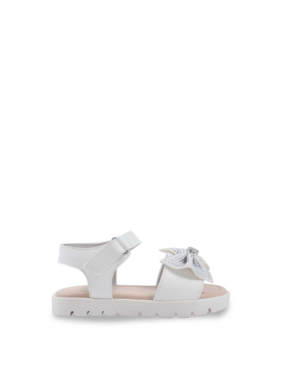 Jessica Simpson Women Toddler Tia Heather Sandals in White
