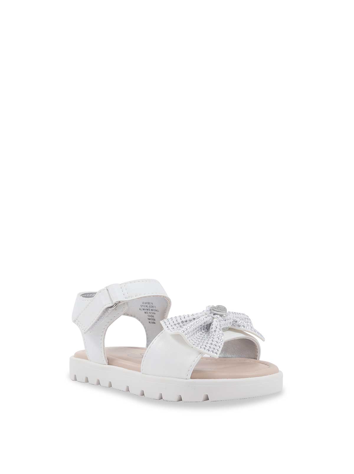 Jessica Simpson Women Toddler Tia Heather Sandals in White