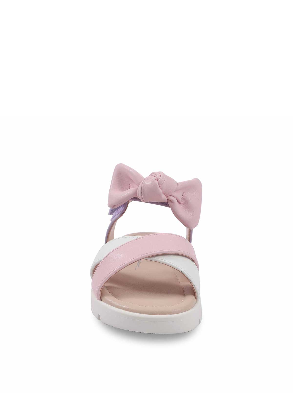 Jessica Simpson Women Toddler Tia Cross Sandals in Pink & Purple