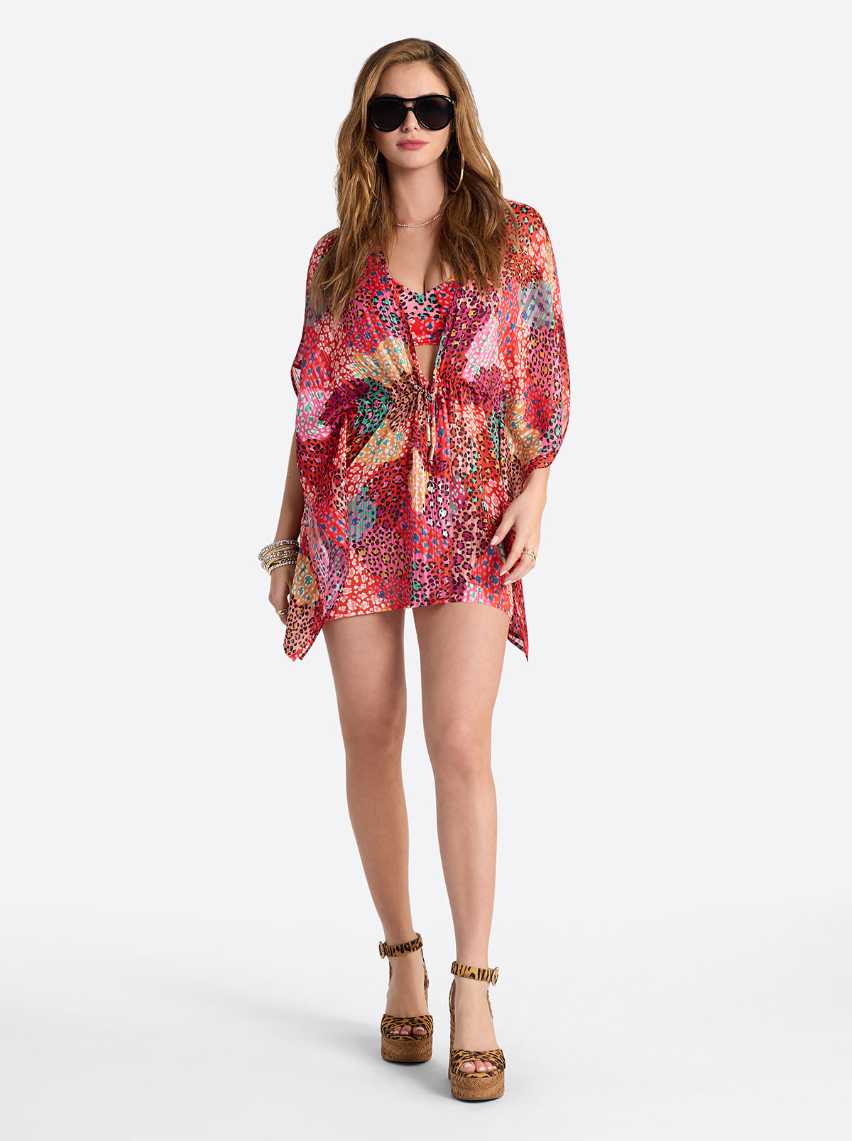 Jessica Simpson Women Classic Caftan in Belle of the Ball
