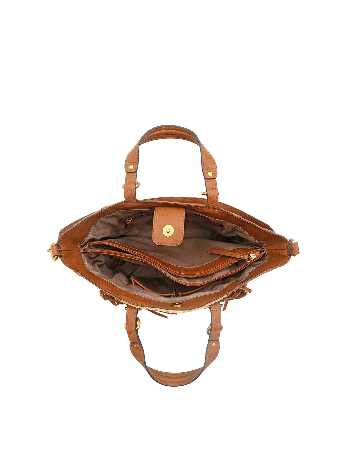 Jessica Simpson Accessories Walton Satchel in Luggage