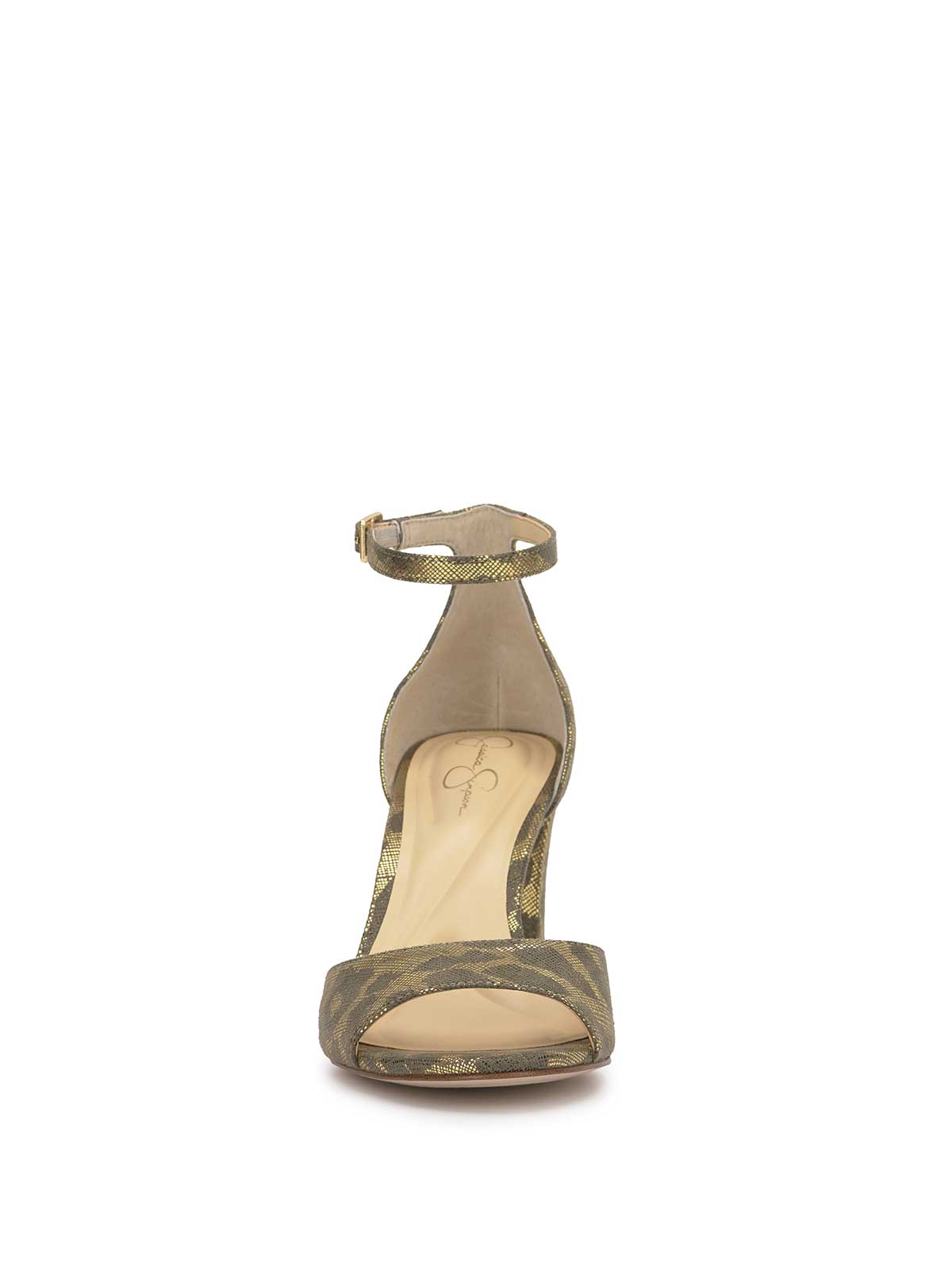 Jessica Simpson Women Luxcilla High Heel in Golden Leopard
