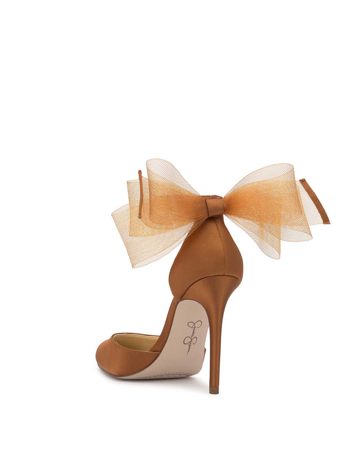 Jessica Simpson Women Phindies Pump in Golden Copper