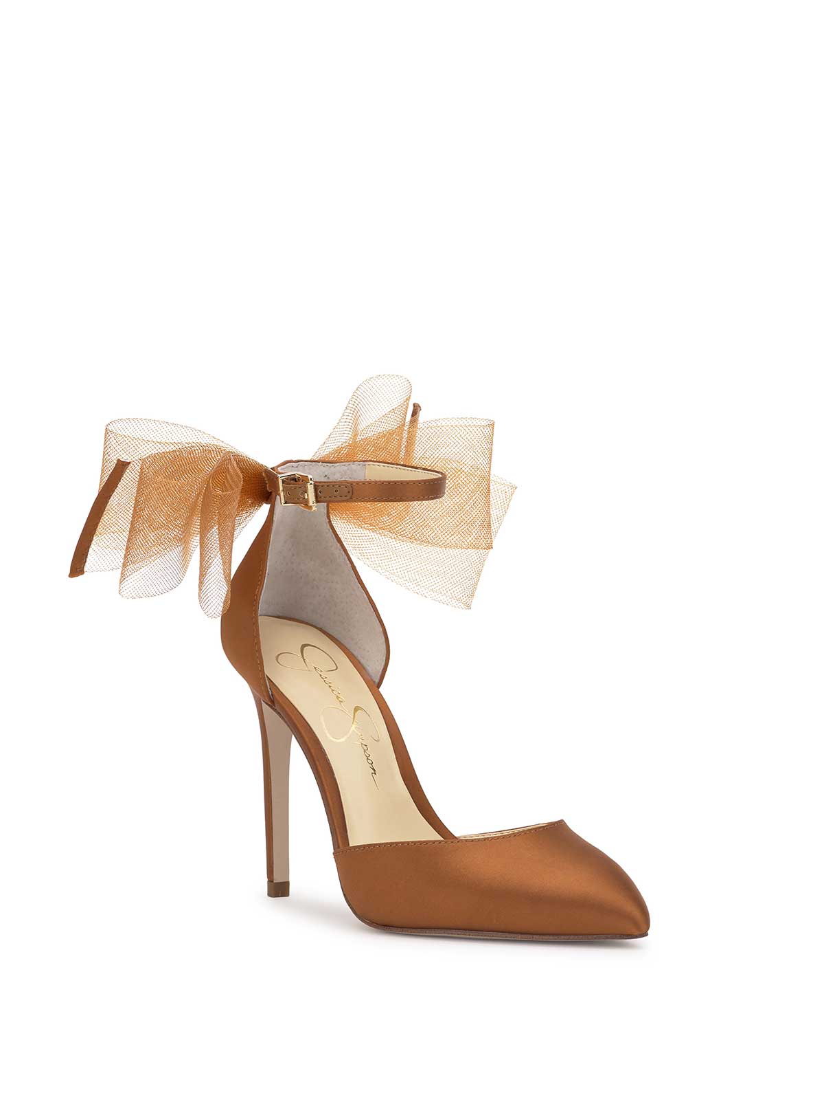Jessica Simpson Women Phindies Pump in Golden Copper