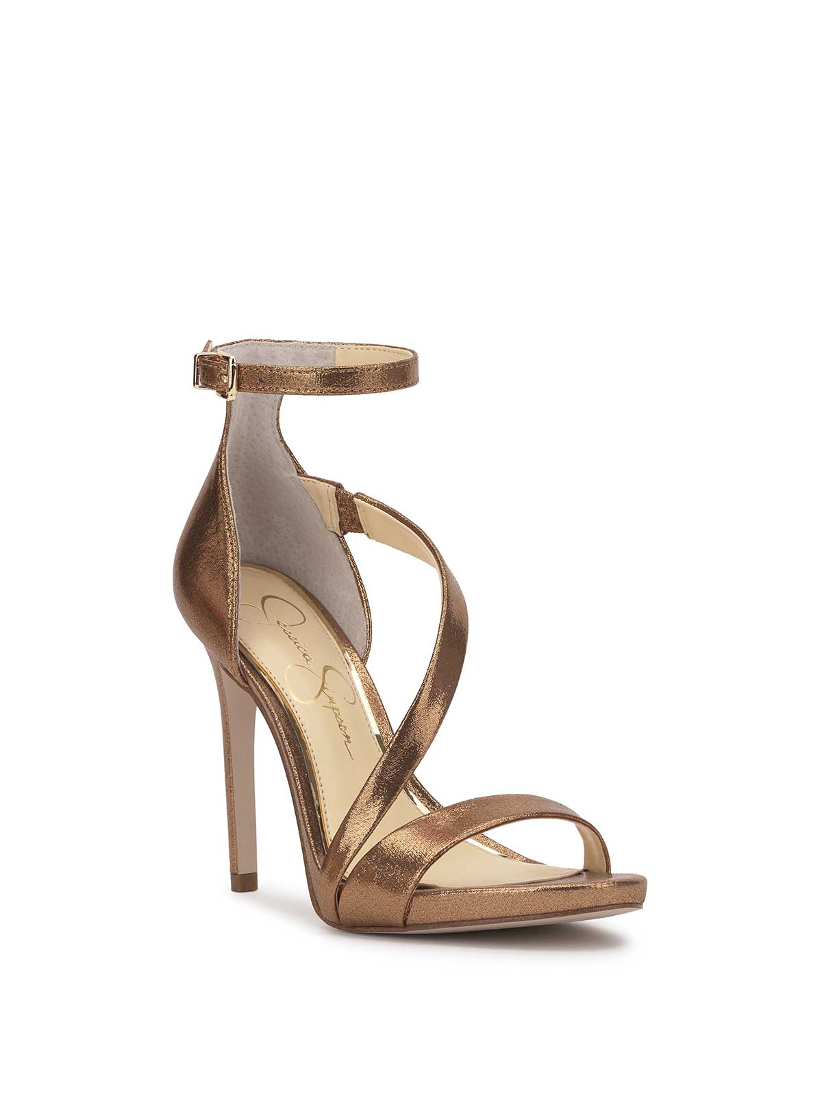 Jessica Simpson Women Rayli High Heel Sandal in Bronze