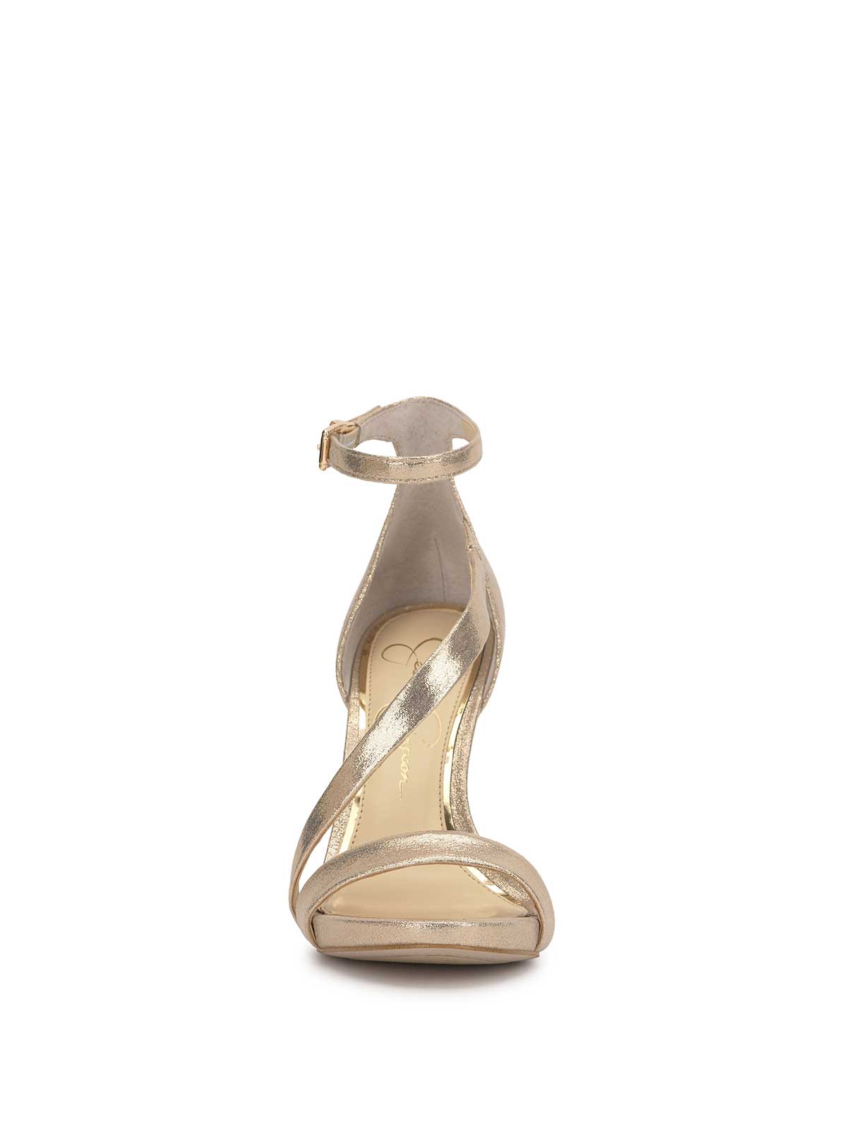 Jessica Simpson Women Rayli High Heel Sandal in Champagne