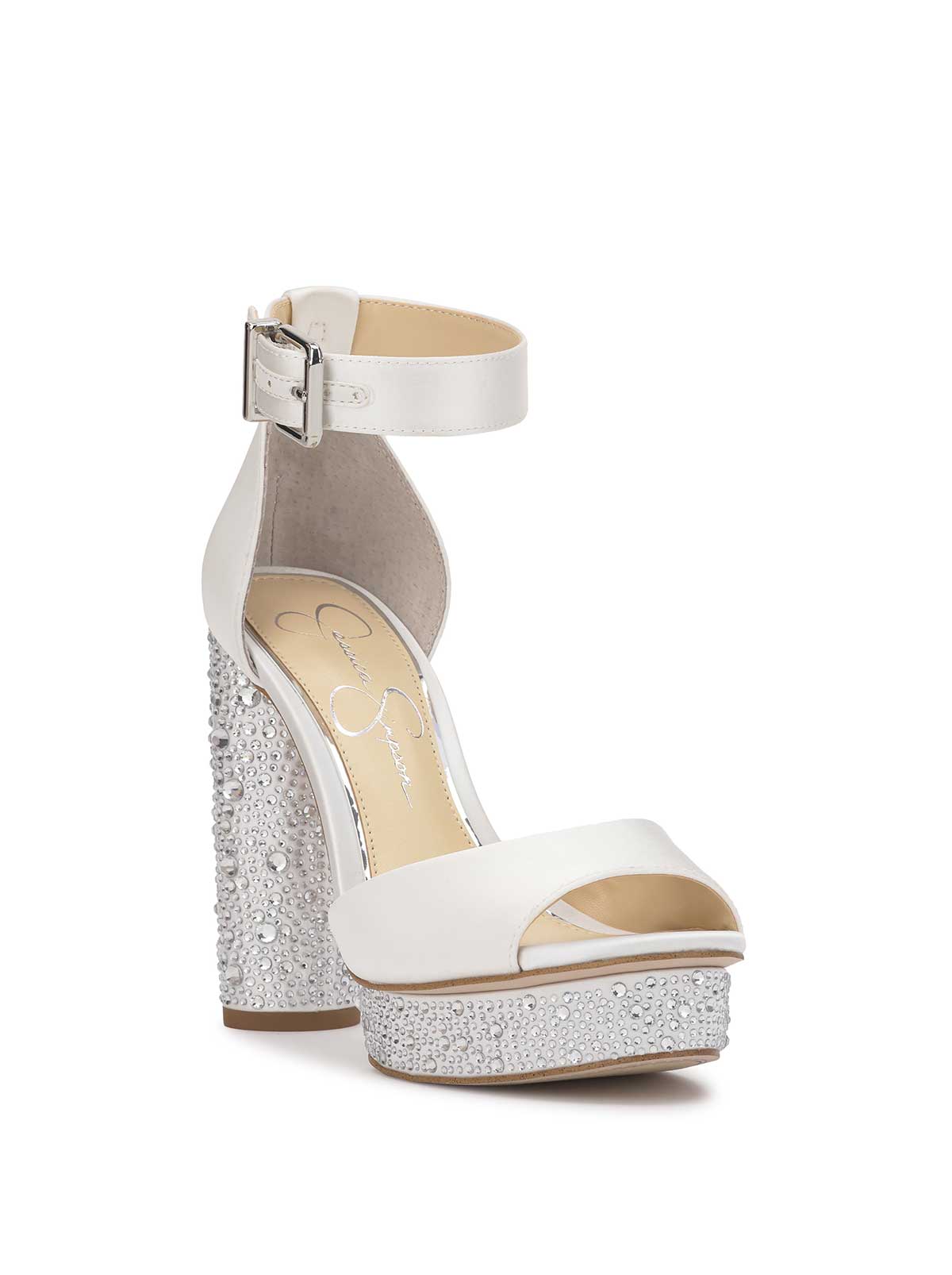 Jessica Simpson Women Everyn High Heel in White